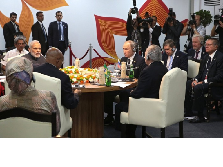 Vladimir Putin took part in the eighth BRICS summit