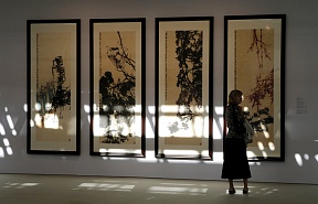 中国最贵的画家崔如琢展览亮相莫斯科 中国最贵的画家崔如琢展览亮相莫斯科