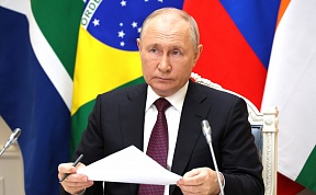 Vladimir Putin took part, via videoconference, in the BRICS Plus/Outreach format meeting Vladimir Putin took part, via videoconference, in the BRICS Plus/Outreach format meeting